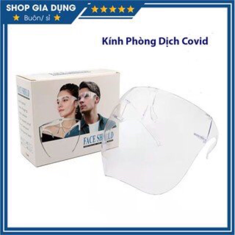 (FREESHIP) Kính Chống Giọt Bắn meca cứng cao cấp, Bảo Hộ, Chống Bụi Đi Đường