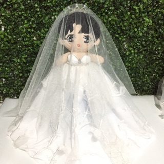 Outfil váy cưới doll 20cm