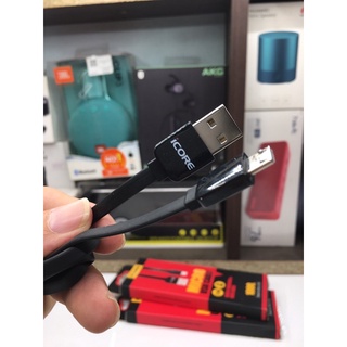 Cáp sạc nhanh 2.1a micro usb icore 1m