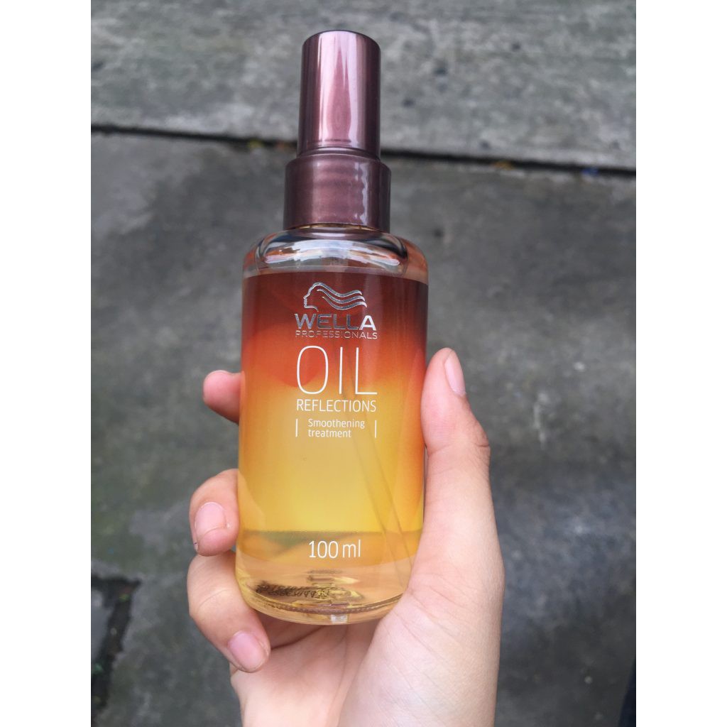 Tinh dầu Argan dưỡng tóc Wella Oil Reflections 100ml ( New 2021 )