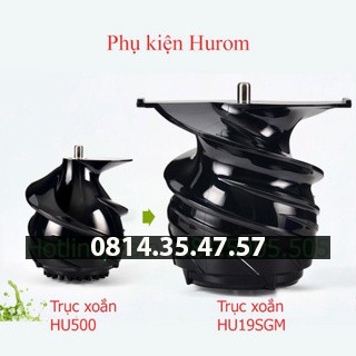 Trục xoắn ép của máy ép chậm Hurom 500 Trục xoắn ép của máy ép chậm Hurom Hurom 19SGM Phụ kiện máy ép chậm Hurom