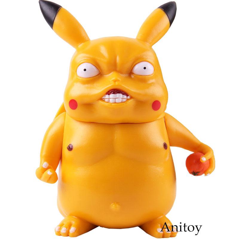Mô hình nhân vật phim hoạt hình Pikachu bằng PVC