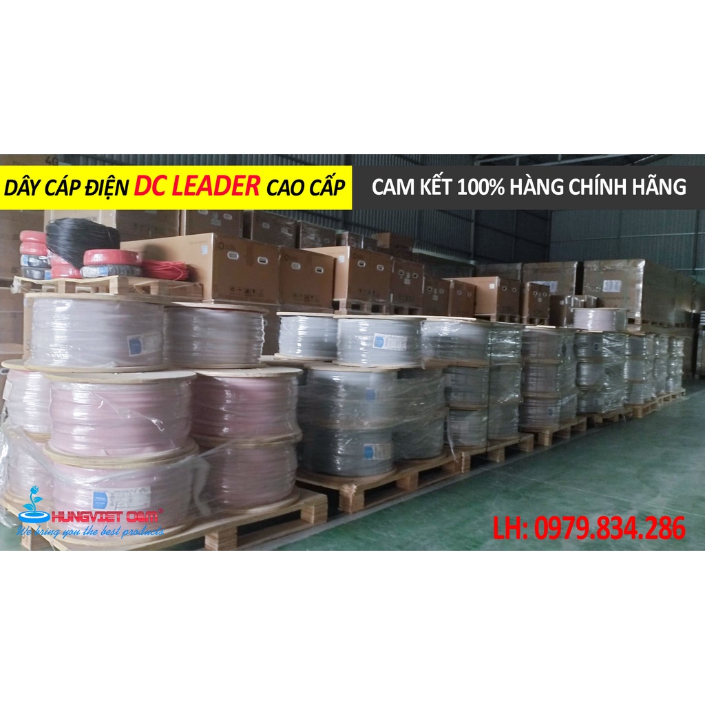 DÂY CÁP ĐIỆN DC LEADER CAO CẤP CHUYÊN DỤNG CHO NĂNG LƯỢNG MẶT TRỜI - / - HÀNG CHÍNH HÃNG