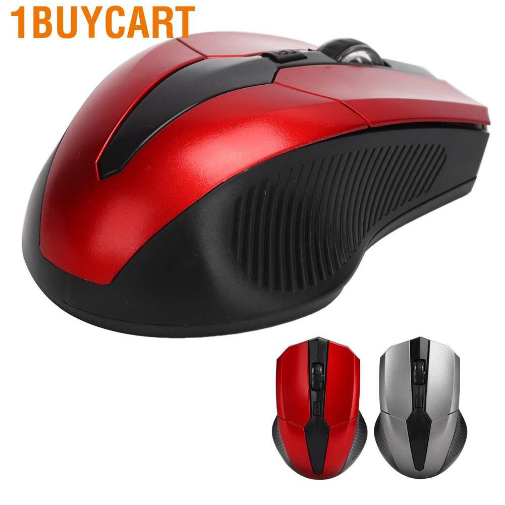 Chuột Quang Không Dây 2.4ghz 4 Nút Bấm Kèm Đầu Nhận Usb 1buycart