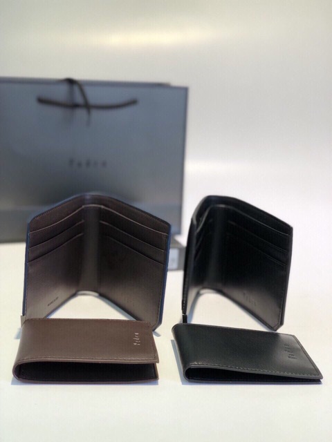 Ví nam Pedro cao cấp phối logo chéo hàng xuất dư