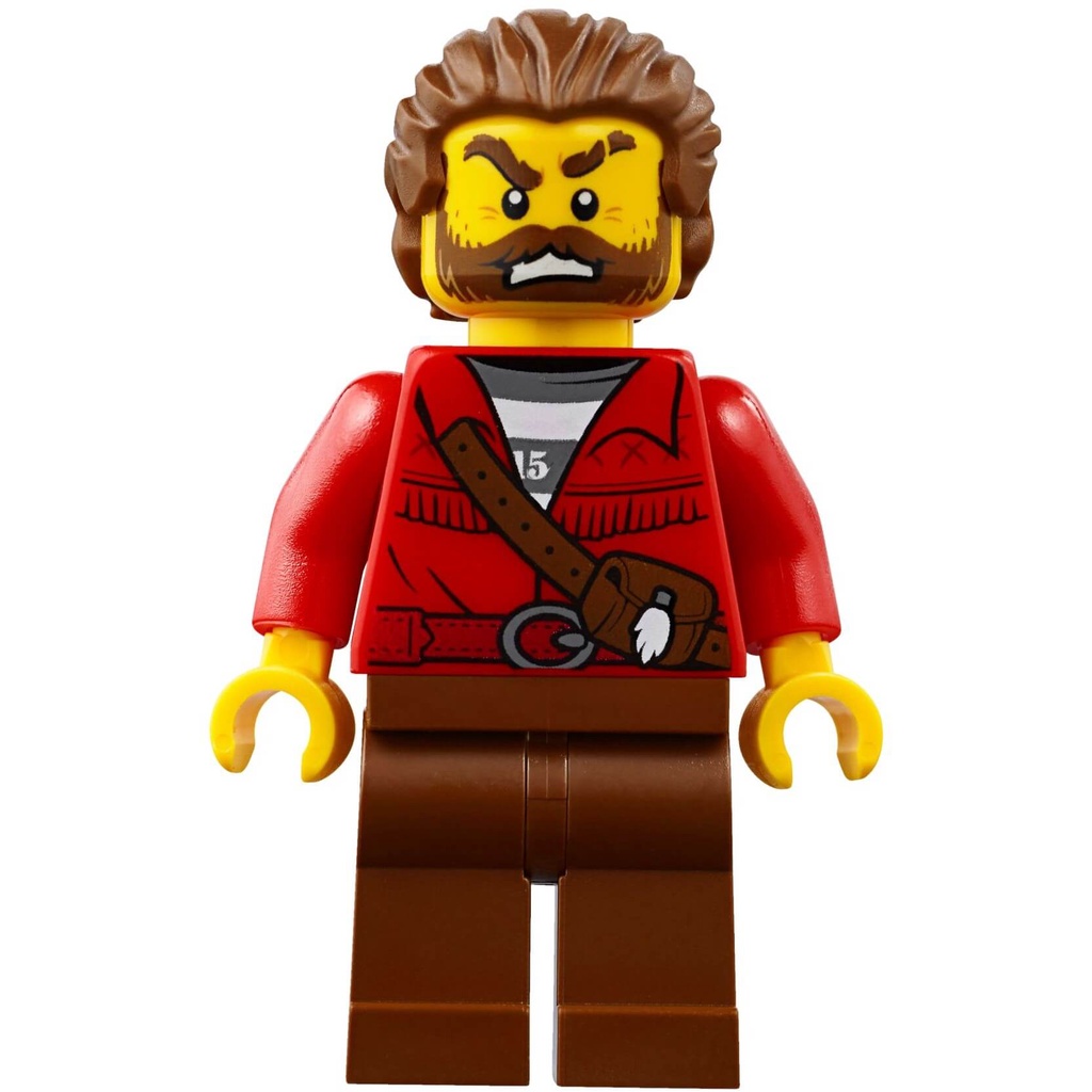 Nhân vật Lego City  Thuyền Hơi Tẩu Thoát / Lego 60176: Wild River Escape - cty0835, cty0837