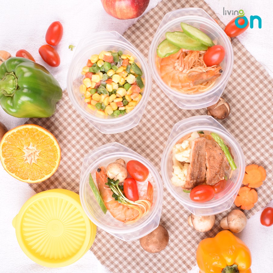 Hộp nhựa tròn đựng thực phẩm-Primo Round set