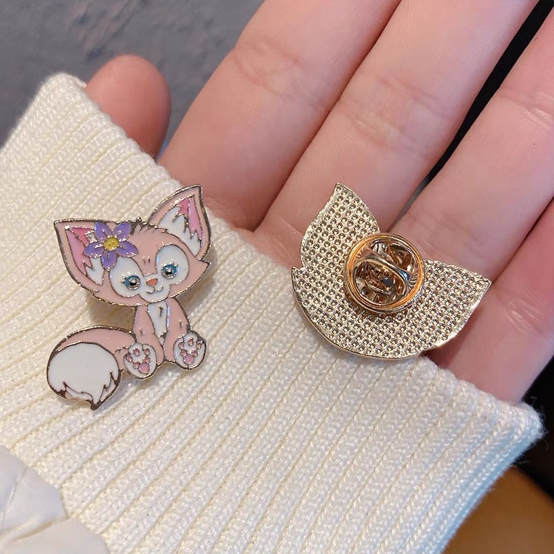 Ghim Cài Áo Hình Chú Cáo Dễ Thương Phong Cách Nhật Bản