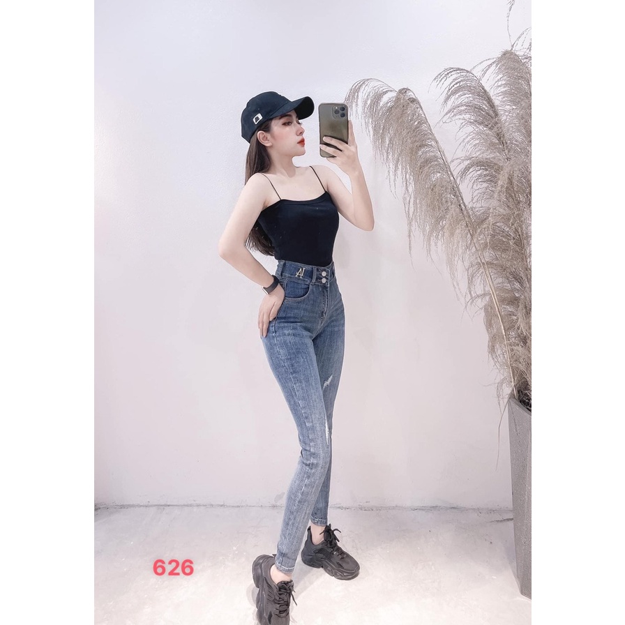 Quần Jean Nữ ôm body đẹp vải co dãn cao cấp-Black Fashion Shop-qn624 | WebRaoVat - webraovat.net.vn