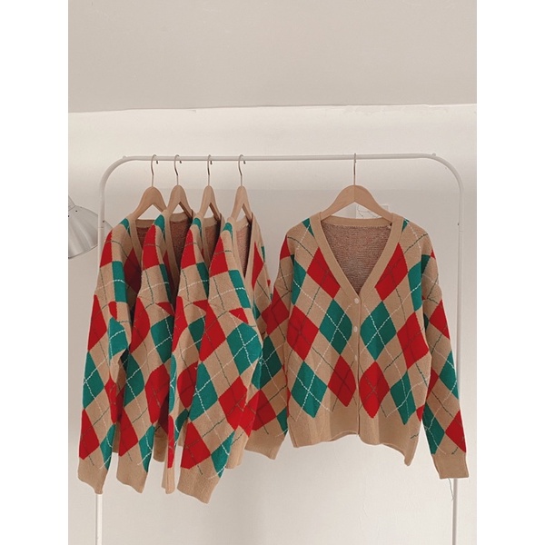 [HÀNG SẴN]ÁO KHOÁC CADIGAN QUẢ TRÁM RỰC RỠ SẮC MÀU HÀNG QUẢNG CHÂU | BigBuy360 - bigbuy360.vn