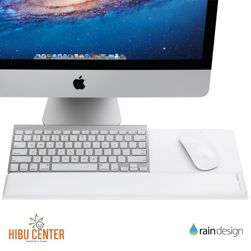 [Cho iMac] Bộ Lót Đệm Bàn Phím Rain Design (USA) MRest – Wrist Rest &amp; Mouse Pad 10011 – 10013