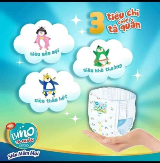 Mua 2 bịch Bino/goodry được tặng thú nhúng có nhạc. Bino 270k 1 bịch goodry 240k 1 bịch........................