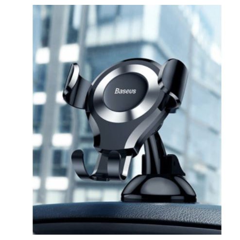 Giá để điện thoại trên ô tô Baseus Osculum Type Gravity Car Mount SUYL-XP01 (Hút chân không, Gắn Táp lô xe)