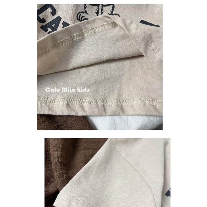 Áo Thun 100% Cotton Mỏng Tay Cộc In Họa Tiết Hoạt Hình Phong Cách Hàn Quốc Nhật Bản Mùa Hè 2022 Cho Bé Trai