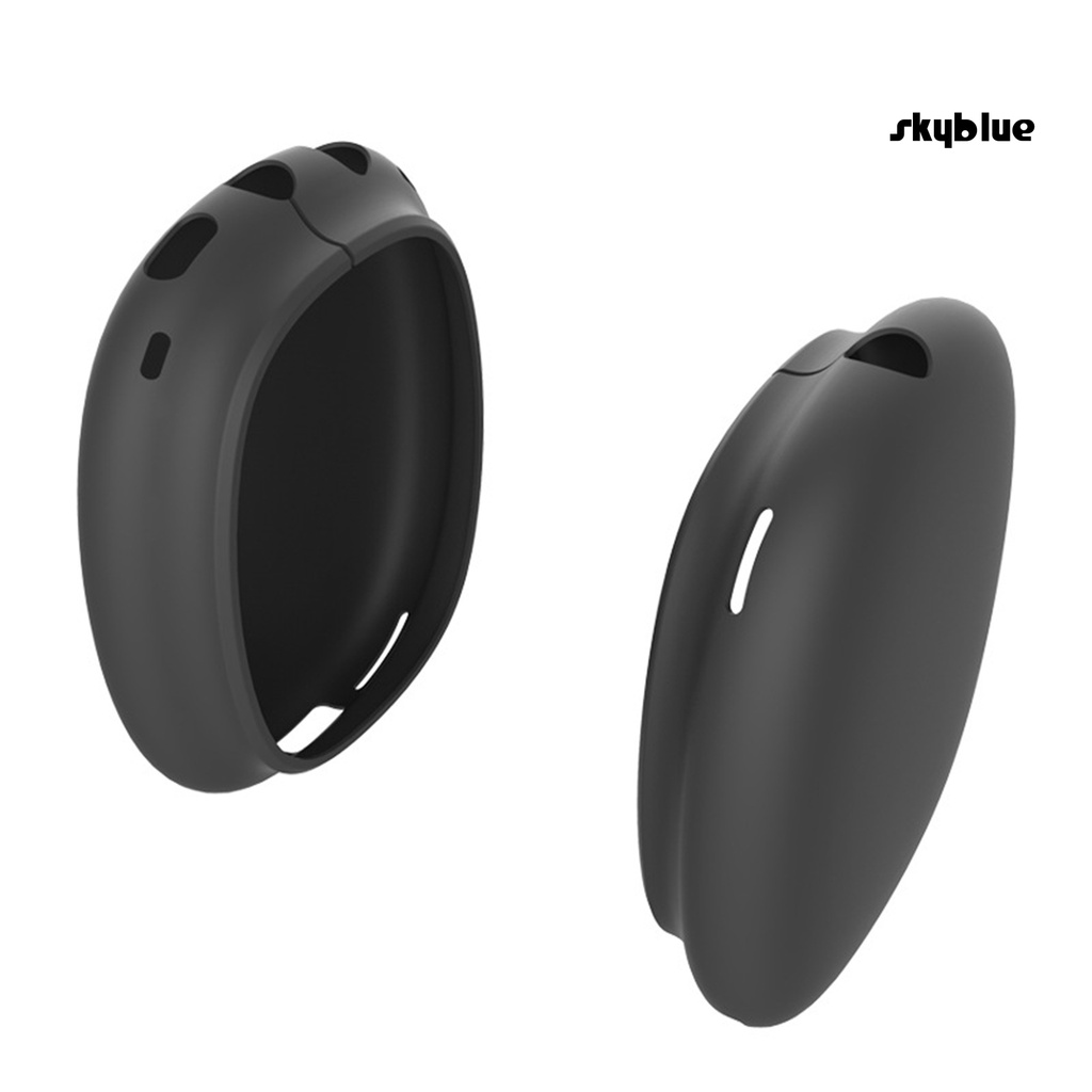 [SK]Protective Earpads Solid Color Anti Scratch Silicone Bluetooth Headset Ear Covers Shell for AirPods Max