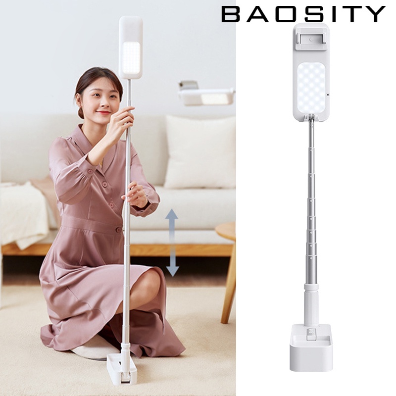 [BAOSITY]Bluetooth Remote LED Light Phone Holder Stand for Video Conference Lighting