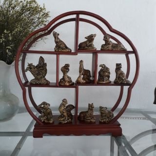 Bộ giáp nhỏ_ Gốm sứ Bát Tràng