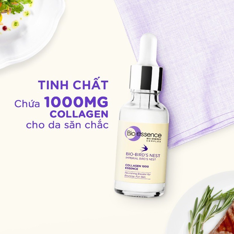 Tinh Chất Dưỡng Da Bio-Essence Bird's Nest Dưỡng Da Tươi Sáng Tinh Chất Tổ Yến Và Collagen 30g