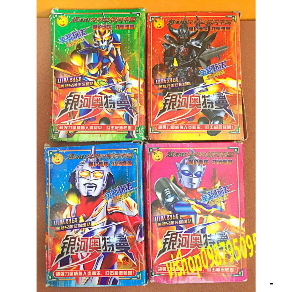 1 BỘ THẺ BÀI SIÊU NHÂN GAO - ULTRAMAN GIÁ RẺ