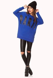 Áo nỉ chui đầu nữ hiệu Forever21