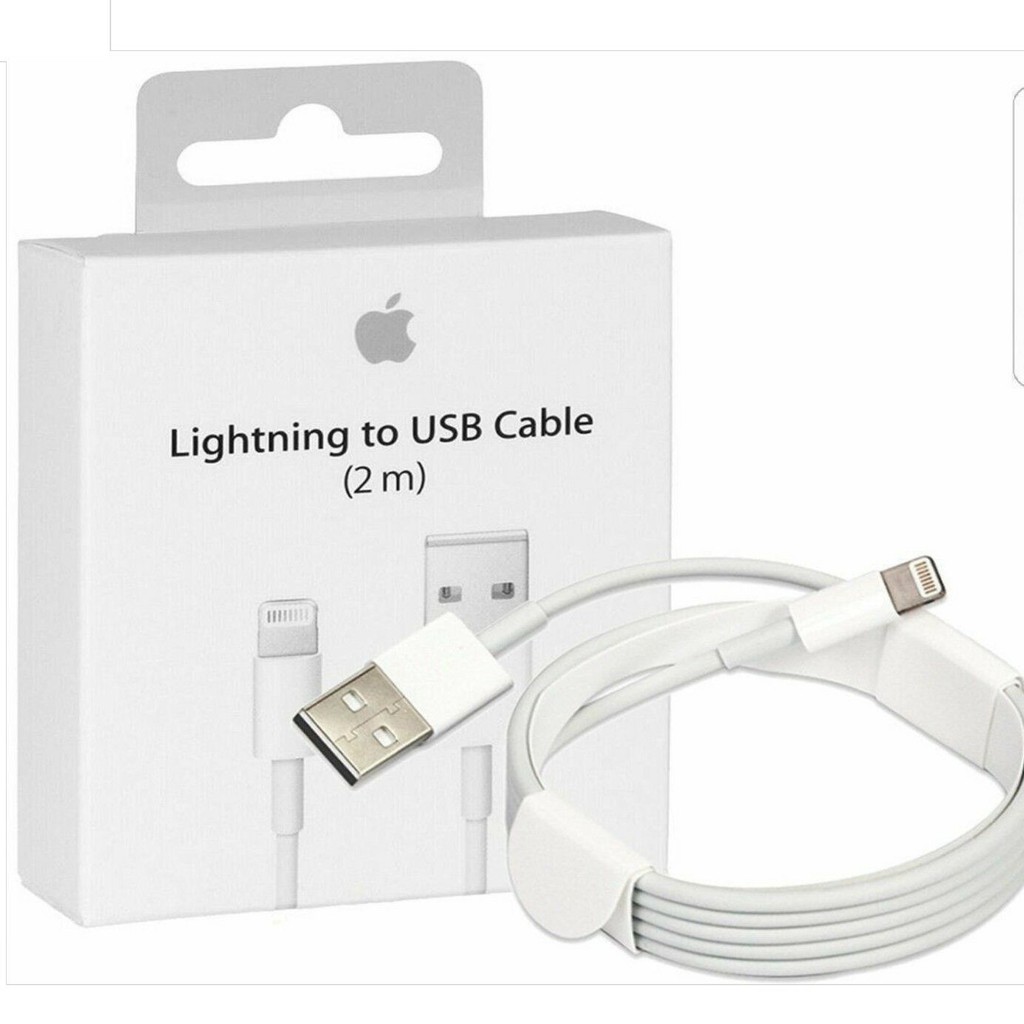 Bộ Sạc nhanh iPhone chính hãng mới nhất 2019 Lightning 1M 2M cho 6 6s 7 8 plus X XS XR XS MAX