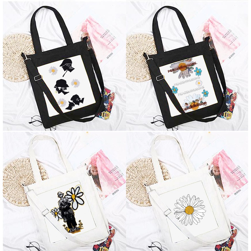 Túi đeo chéo Hoa cúc GD TĐC7 túi tote thần tượng thời trang hoạt hình cute