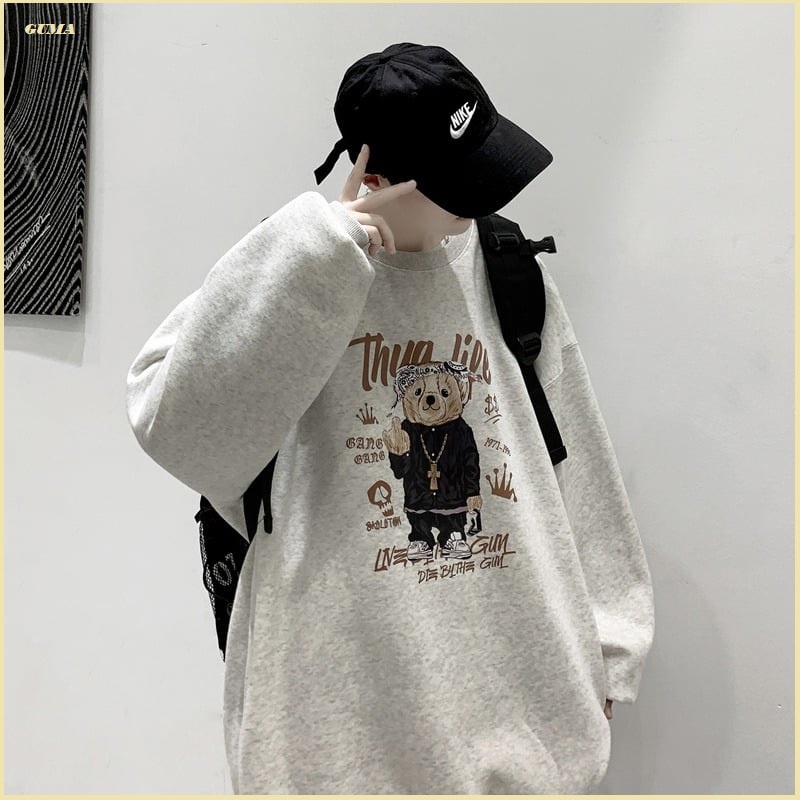 Áo Sweater Thời Trang Dành Cho Nam Và Nữ Form Rộng -Áo Sweater UNI