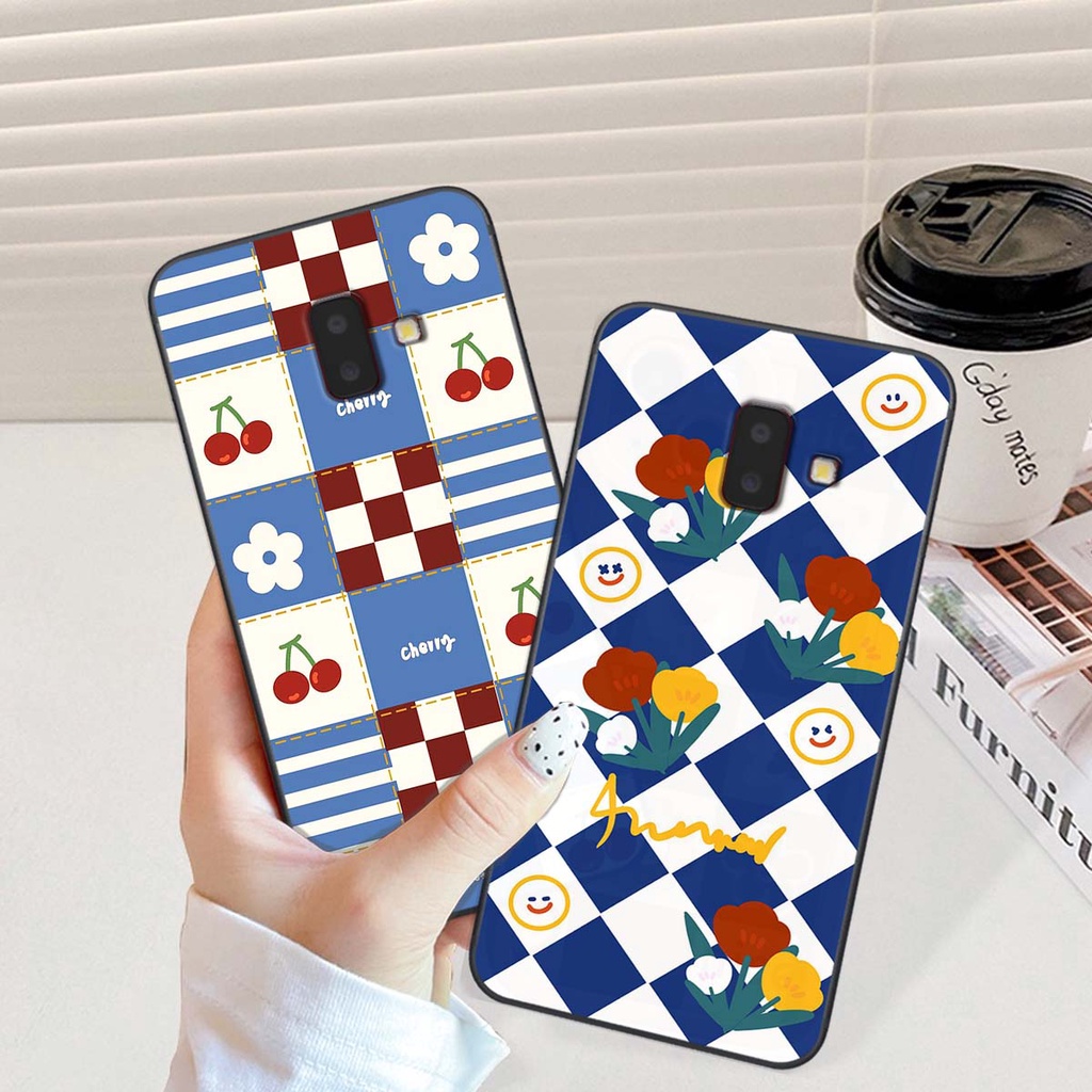 Ốp Samsung J6 2018 / J6 Plus / J6+ họa tiết hoa, gấu thời trang, ốp dẻo bền đẹp