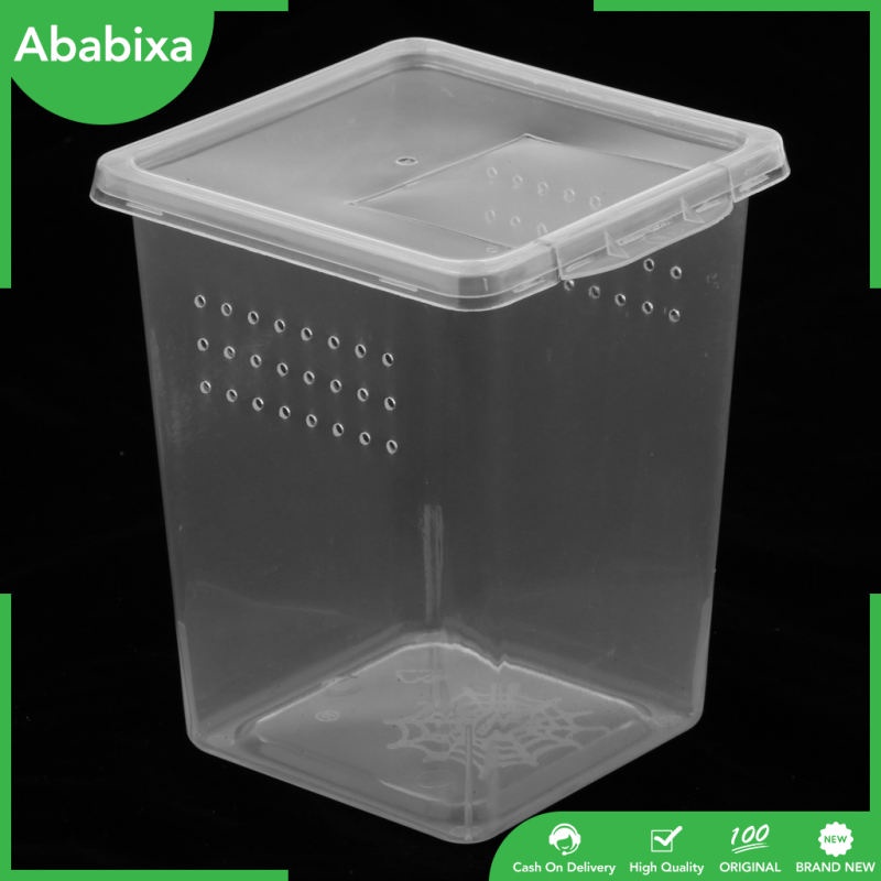 Hộp Đựng Thức Ăn Bằng Nhựa Hình Côn Trùng 3x3x4 Inch