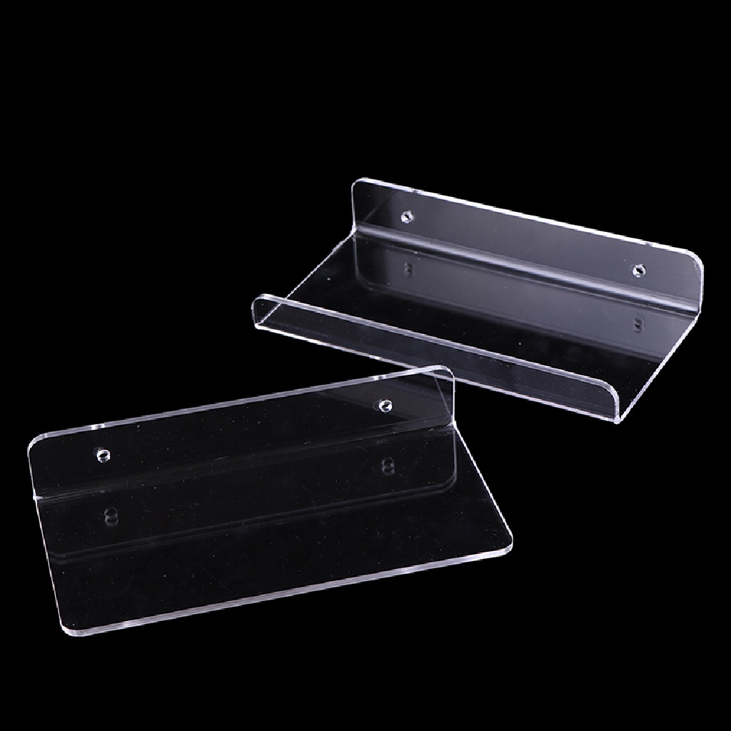 1 Kệ Nhựa Acrylic Trong Suốt Treo Tường Phòng Tắm / Phòng Khách