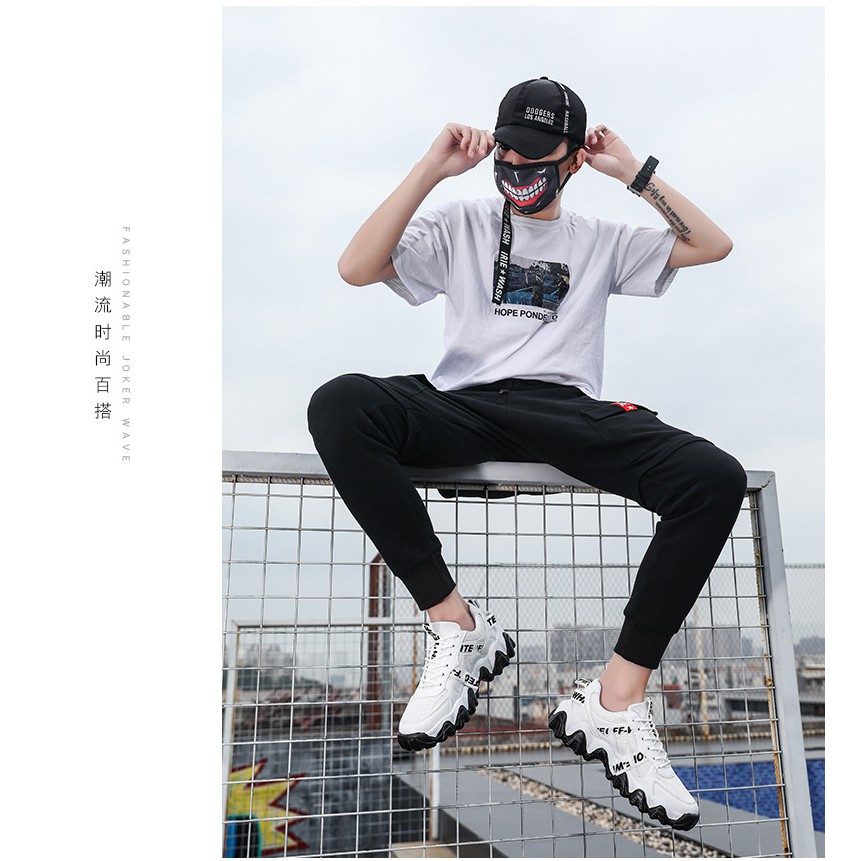 Giày thể thao sneaker nam đế lượn sóng phối màu siêu đẹp hottrend 2020 | BigBuy360 - bigbuy360.vn