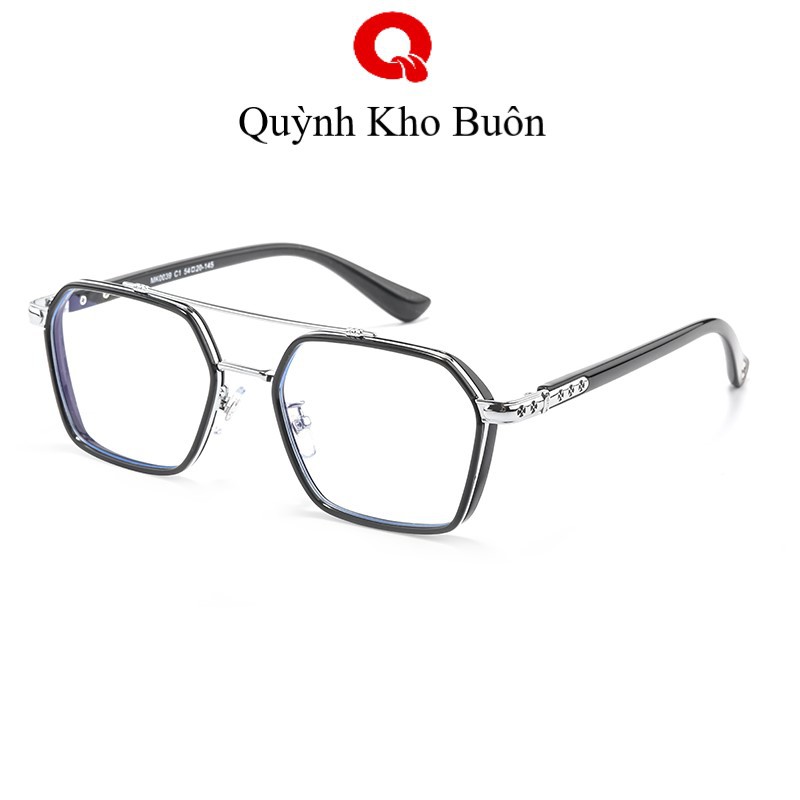 Kính mát hàng hiệu Chrome hearts thời trang nam nữ - kính mắt thời trang vuông bản 2021 Q9301 | BigBuy360 - bigbuy360.vn