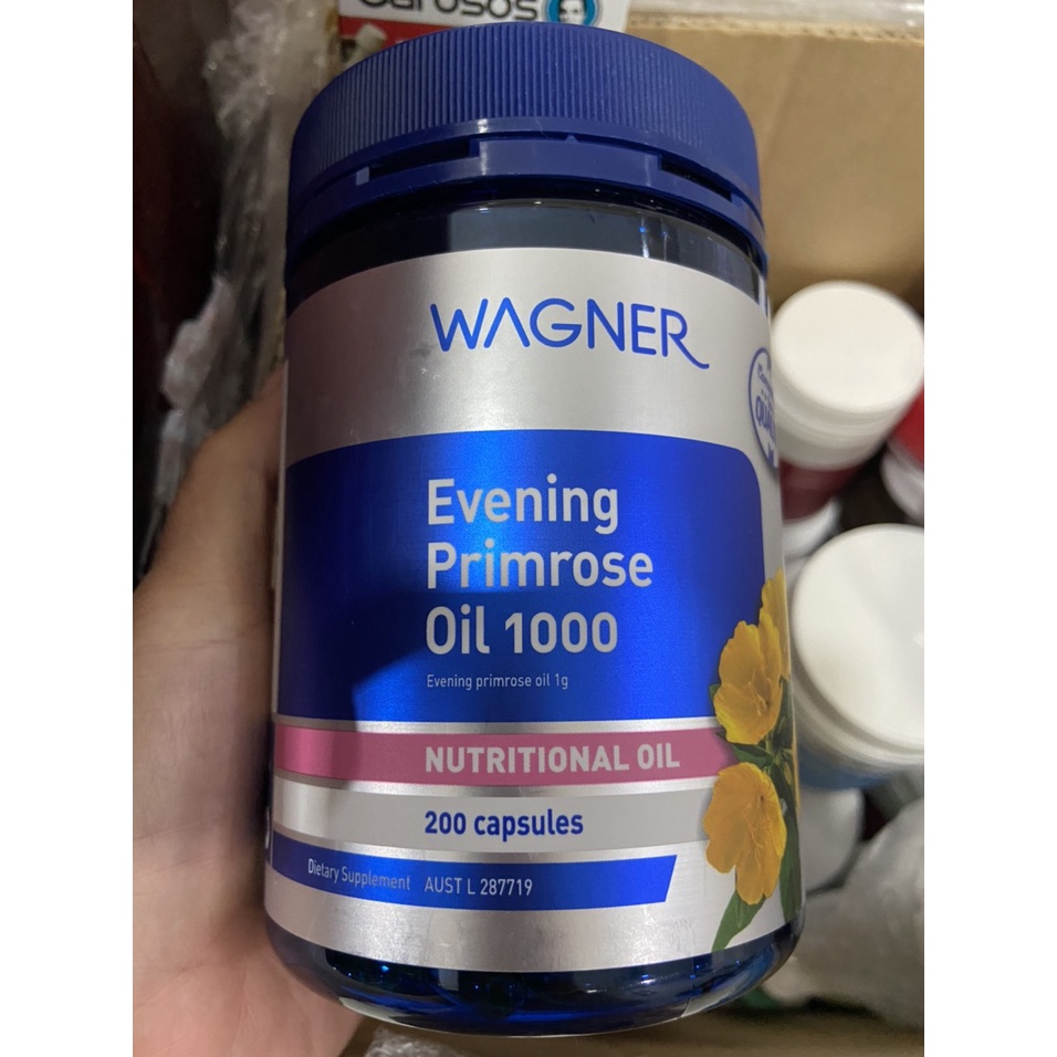 Viên uống tinh dầu hoa anh thảo Wagner Evening Primrose Oil 1000 200 viên