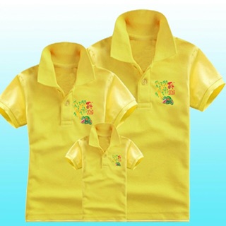 Áo gia đình cổ bẻ mẫu Tết sum vầy chất cá sấu đẹp đủ size 8-110kg