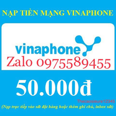 thẻ vinaphone 50k