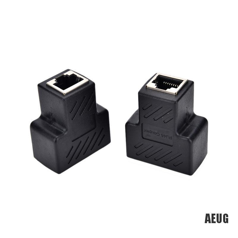 Đầu kết nối cáp mạng LAN Ethernet RJ45 chia 1 đầu vào 2 đầu ra