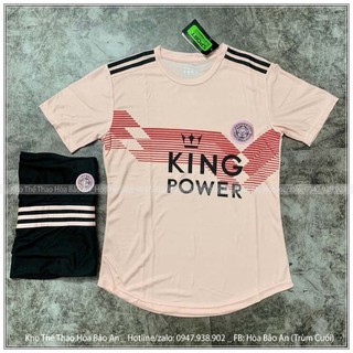 Quần Áo Bóng Đá ĐT Leicester thun thailand màu hồng