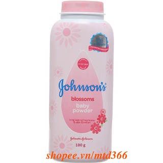 Phấn Thơm 180g Johnson s Blossoms Baby Chính Hãng. thumbnail