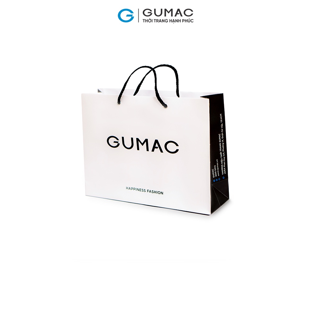 Túi giấy xanh thời trang GUMAC