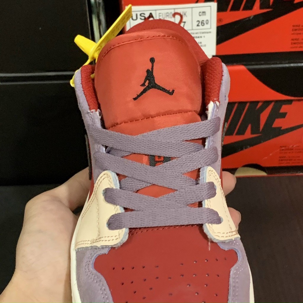 Giày Air Jordan 1 Low Canyon Rust