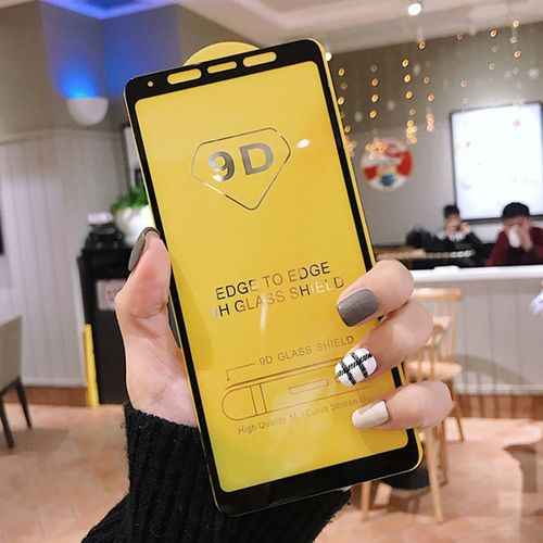 Kính cường lực 9D full màn SAMSUNG A8 plus/ A730 cao cấp, siêu cứng, siêu mượt, tặng kèm giấy lau màn hình