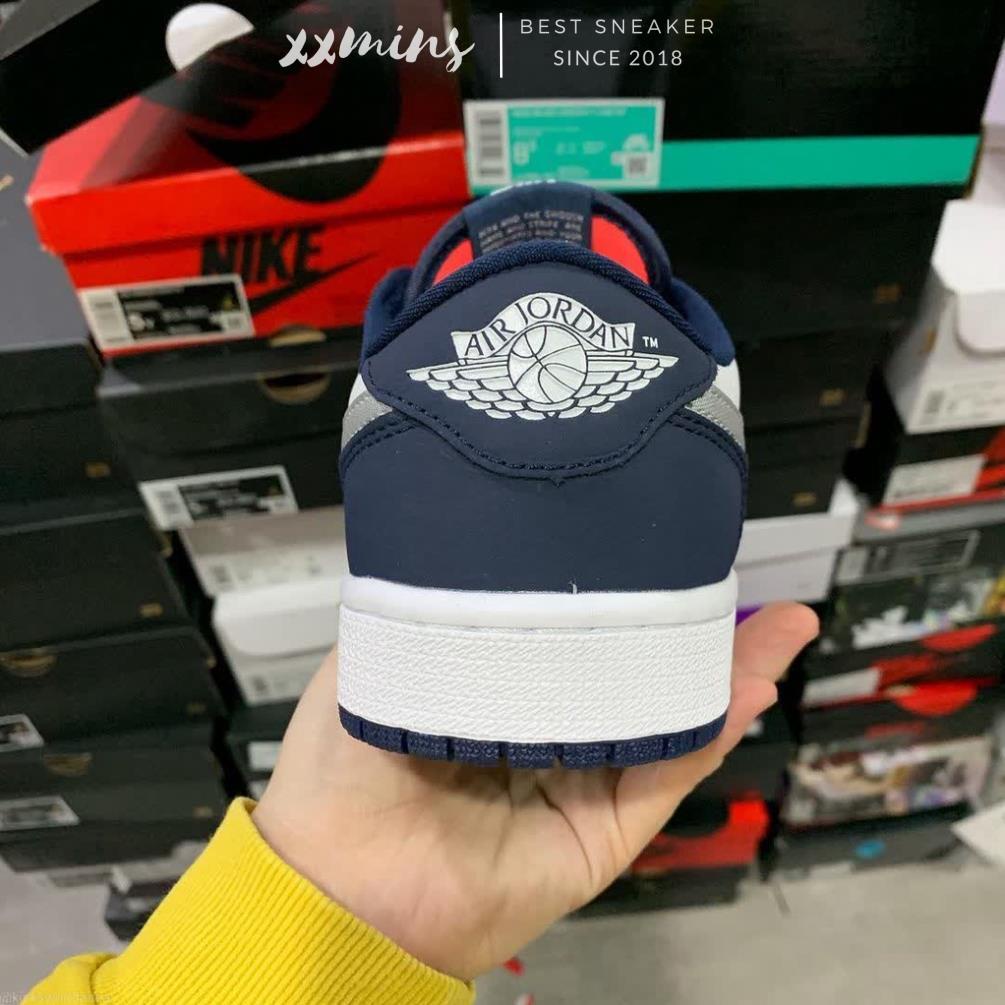 Giày Air Jordan 1 Low  x  SB 'Midnight Navy'