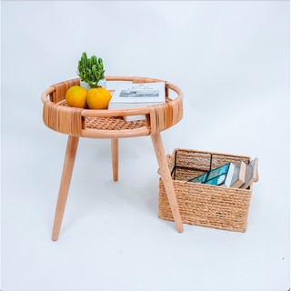 Bàn ghế mây mộc sơn PU chống thấm Mây Trang cao cấp
