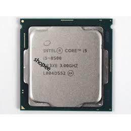 CPU intel I5 - 8500+ I5 - 8400 tray không box+tản