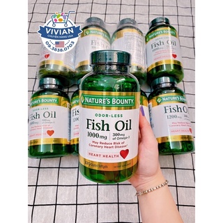 Dầu cá Nature's Bounty 200 viên