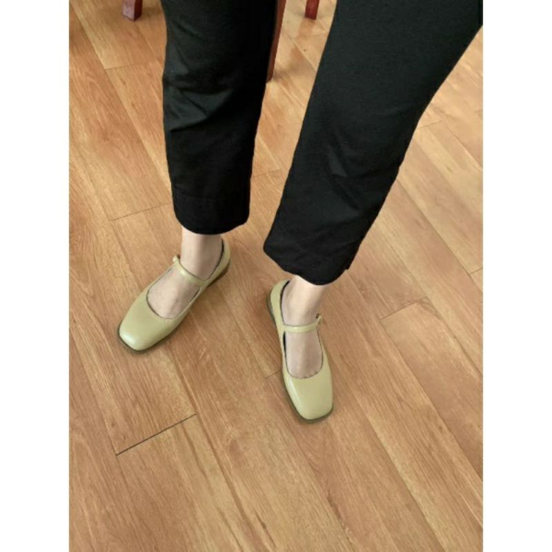 Giày mary jane hàn đế thấp