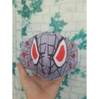 Khẩu trang siêu nhân nhện spiderman cho bé 2-8 tuổi