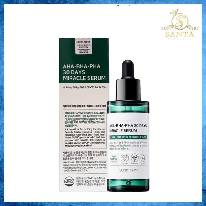Serum Some By Mi AHA-BHA-PHA 30 Days Miracle Serum 50ml dành cho da mụn | BigBuy360 - bigbuy360.vn