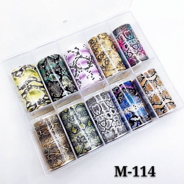 Foil dán móng tay nail mẫu mới