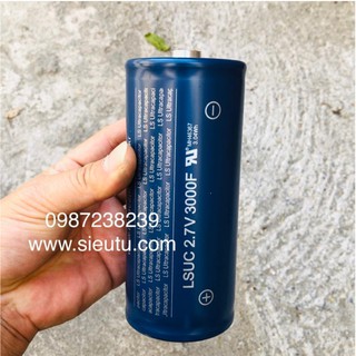 Siêu tụ điện LSUC 3000F 2.7V  Korea tháo máy